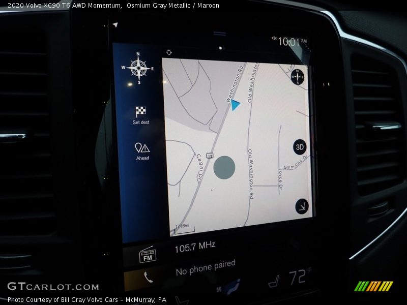 Navigation of 2020 XC90 T6 AWD Momentum