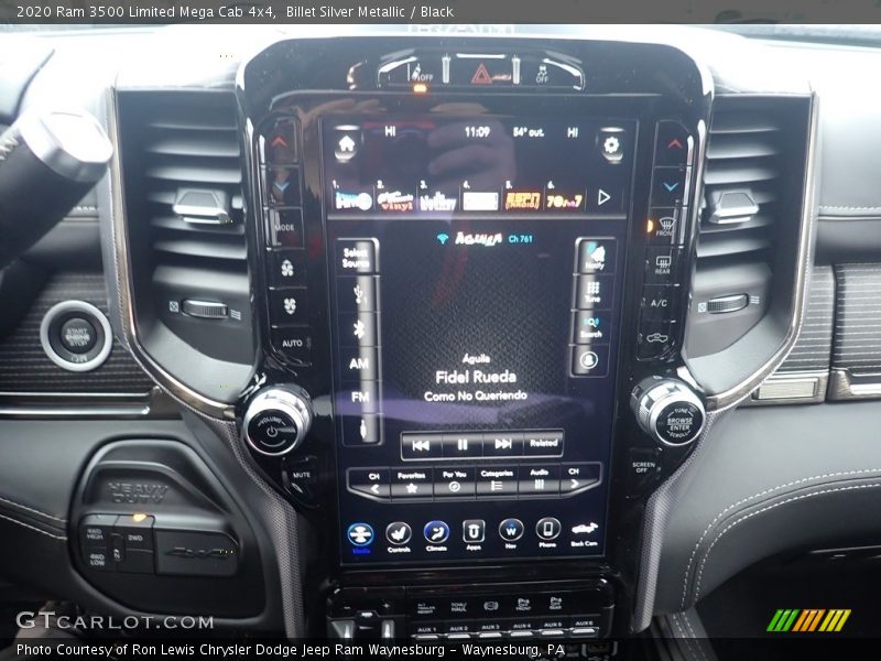 Controls of 2020 3500 Limited Mega Cab 4x4