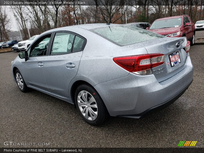 Ice Silver Metallic / Black 2020 Subaru Impreza Sedan