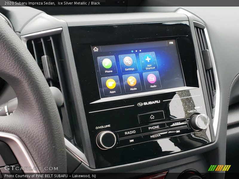 Ice Silver Metallic / Black 2020 Subaru Impreza Sedan