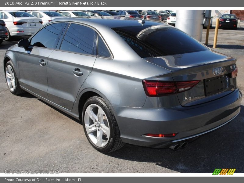 Florett Silver Metallic / Black 2018 Audi A3 2.0 Premium
