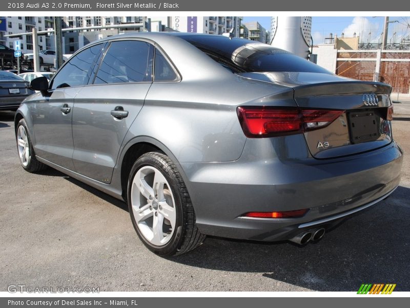 Florett Silver Metallic / Black 2018 Audi A3 2.0 Premium