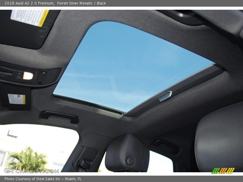 Sunroof of 2018 A3 2.0 Premium