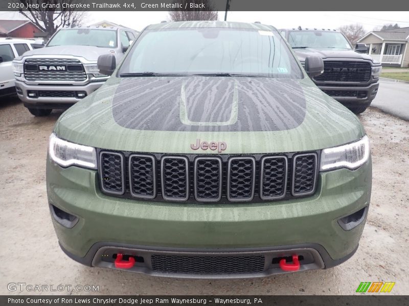 Green Metallic / Black 2020 Jeep Grand Cherokee Trailhawk 4x4