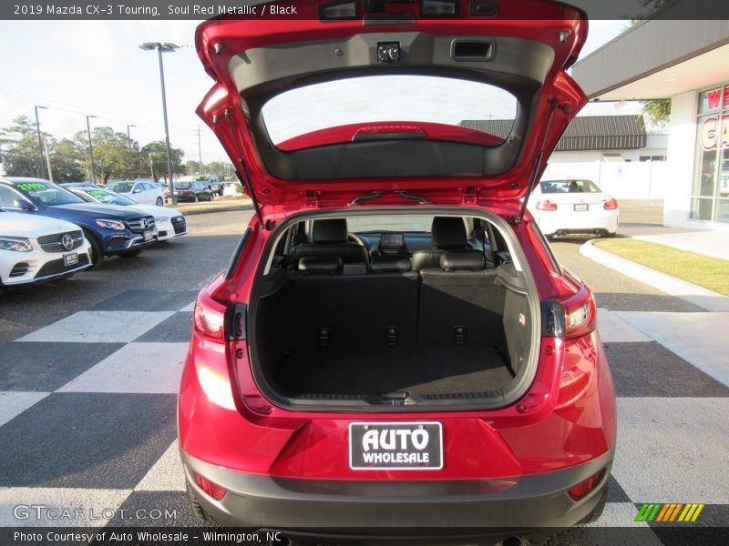 Soul Red Metallic / Black 2019 Mazda CX-3 Touring