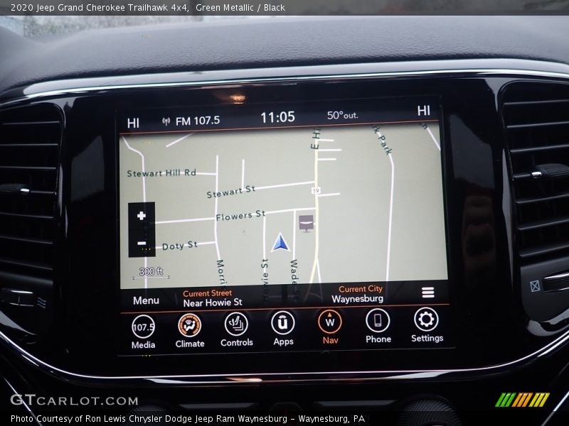 Green Metallic / Black 2020 Jeep Grand Cherokee Trailhawk 4x4
