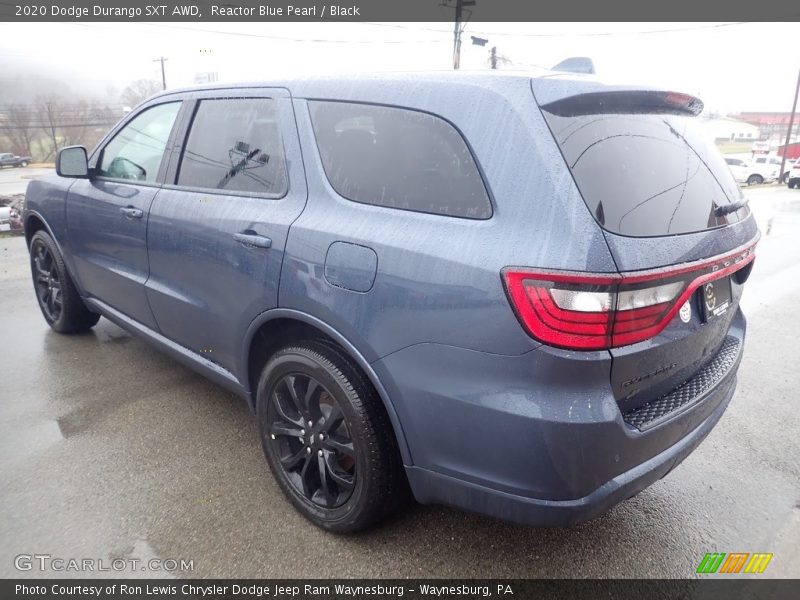 Reactor Blue Pearl / Black 2020 Dodge Durango SXT AWD