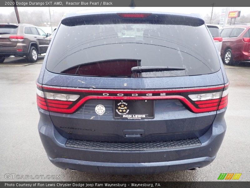 Reactor Blue Pearl / Black 2020 Dodge Durango SXT AWD