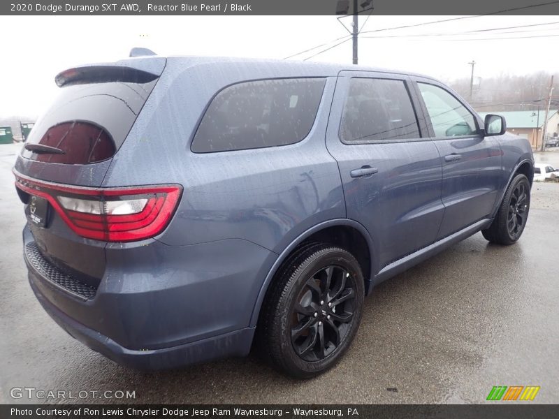 Reactor Blue Pearl / Black 2020 Dodge Durango SXT AWD