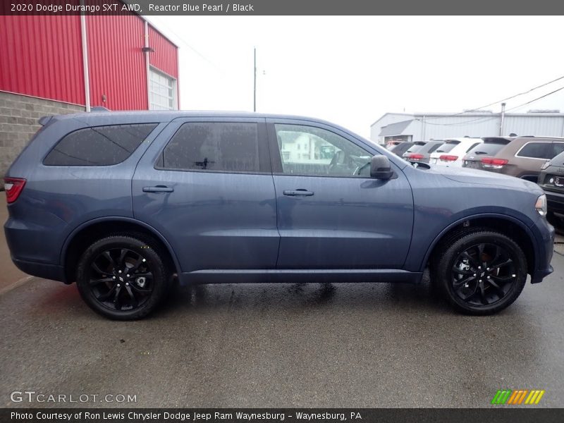 Reactor Blue Pearl / Black 2020 Dodge Durango SXT AWD