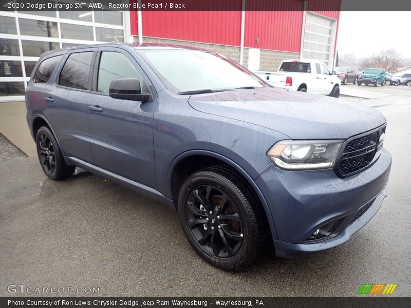 Reactor Blue Pearl / Black 2020 Dodge Durango SXT AWD
