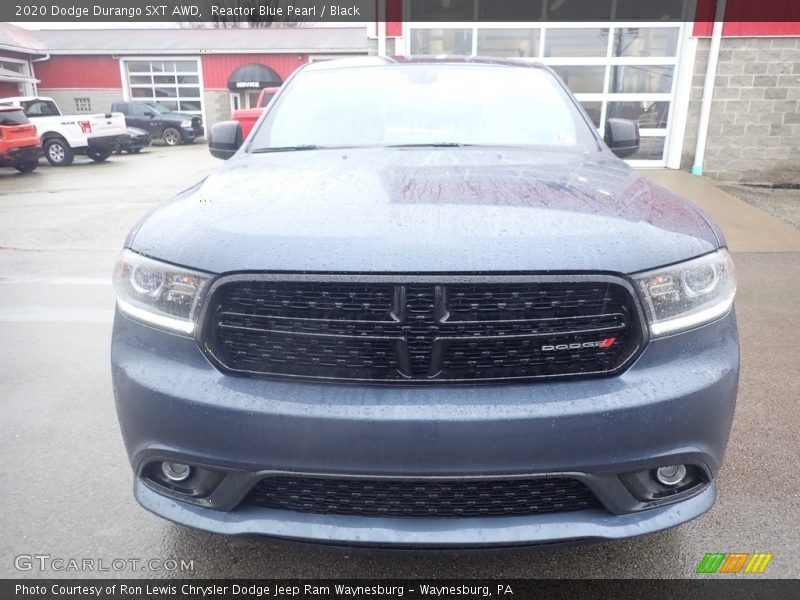 Reactor Blue Pearl / Black 2020 Dodge Durango SXT AWD