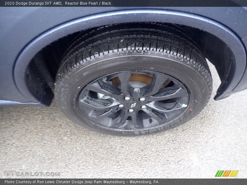Reactor Blue Pearl / Black 2020 Dodge Durango SXT AWD