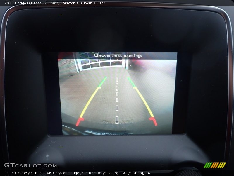Reactor Blue Pearl / Black 2020 Dodge Durango SXT AWD