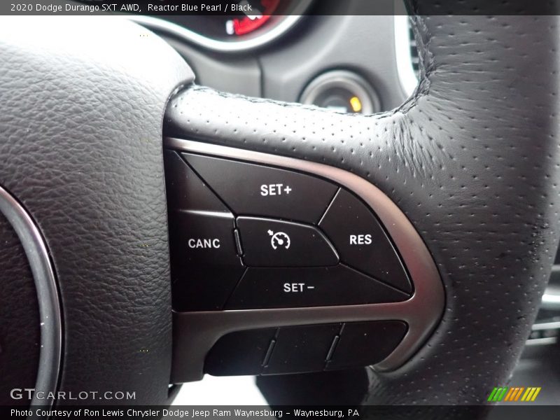 Reactor Blue Pearl / Black 2020 Dodge Durango SXT AWD