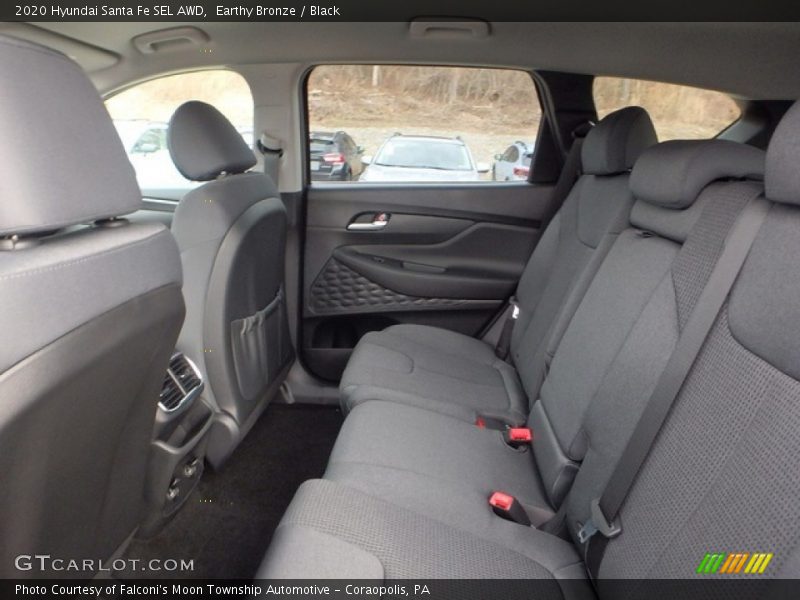Earthy Bronze / Black 2020 Hyundai Santa Fe SEL AWD