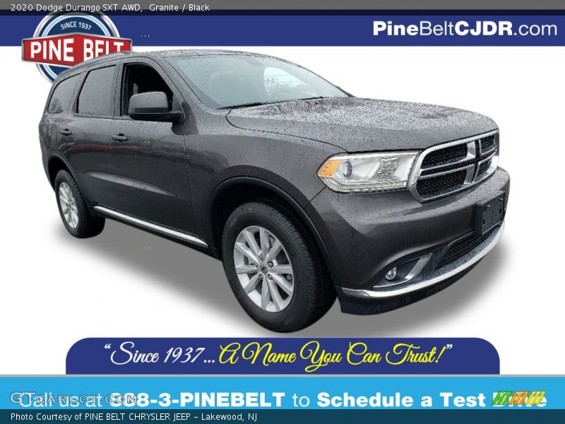 Granite / Black 2020 Dodge Durango SXT AWD