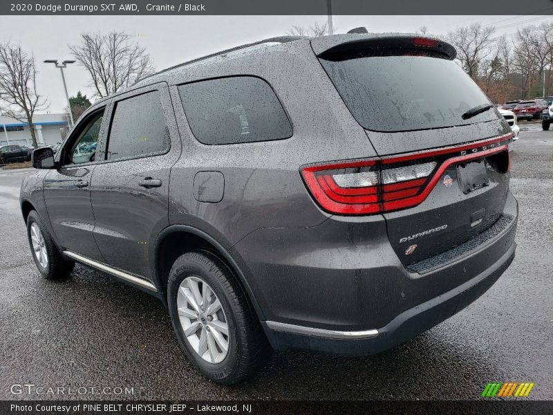 Granite / Black 2020 Dodge Durango SXT AWD