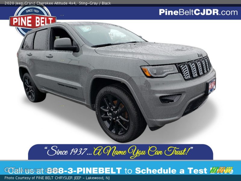 Sting-Gray / Black 2020 Jeep Grand Cherokee Altitude 4x4