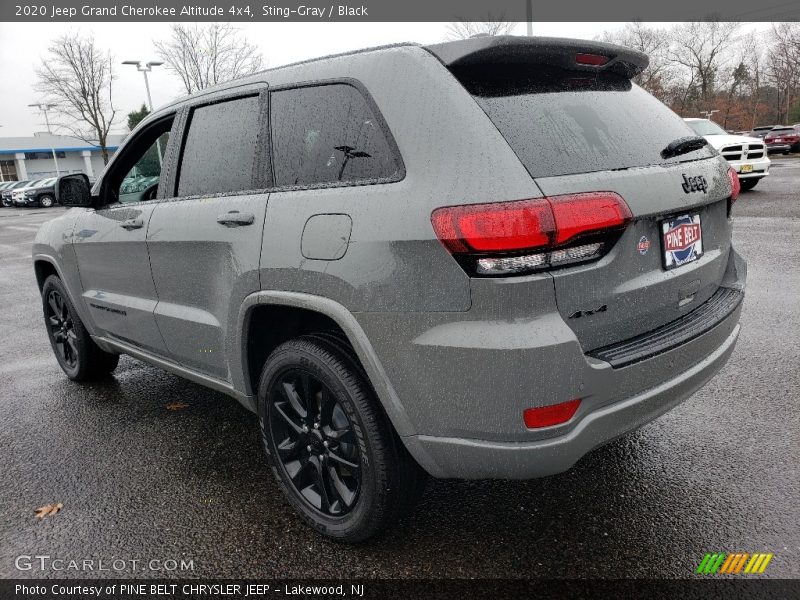 Sting-Gray / Black 2020 Jeep Grand Cherokee Altitude 4x4