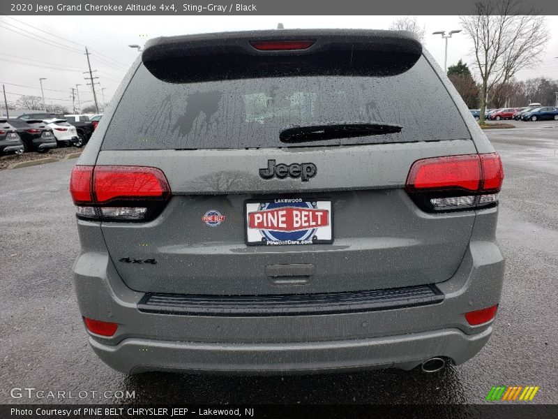 Sting-Gray / Black 2020 Jeep Grand Cherokee Altitude 4x4
