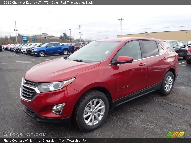 Cajun Red Tintcoat / Jet Black 2020 Chevrolet Equinox LT AWD