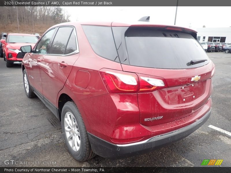 Cajun Red Tintcoat / Jet Black 2020 Chevrolet Equinox LT AWD