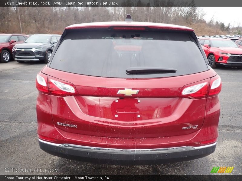 Cajun Red Tintcoat / Jet Black 2020 Chevrolet Equinox LT AWD