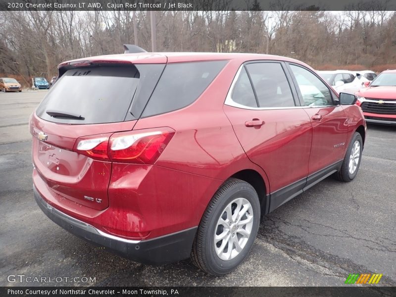 Cajun Red Tintcoat / Jet Black 2020 Chevrolet Equinox LT AWD