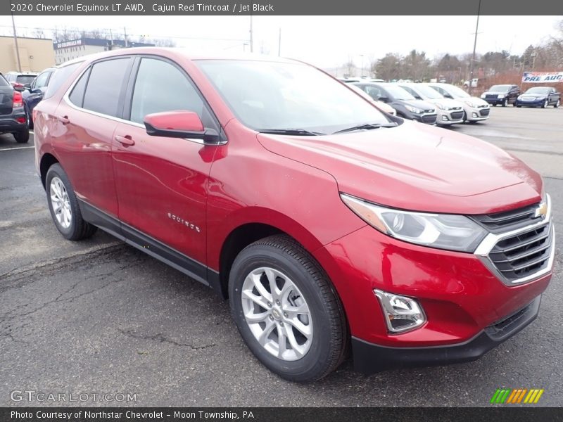 Cajun Red Tintcoat / Jet Black 2020 Chevrolet Equinox LT AWD