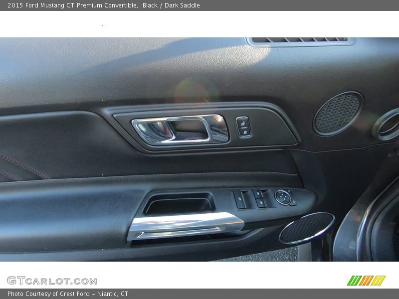 Black / Dark Saddle 2015 Ford Mustang GT Premium Convertible