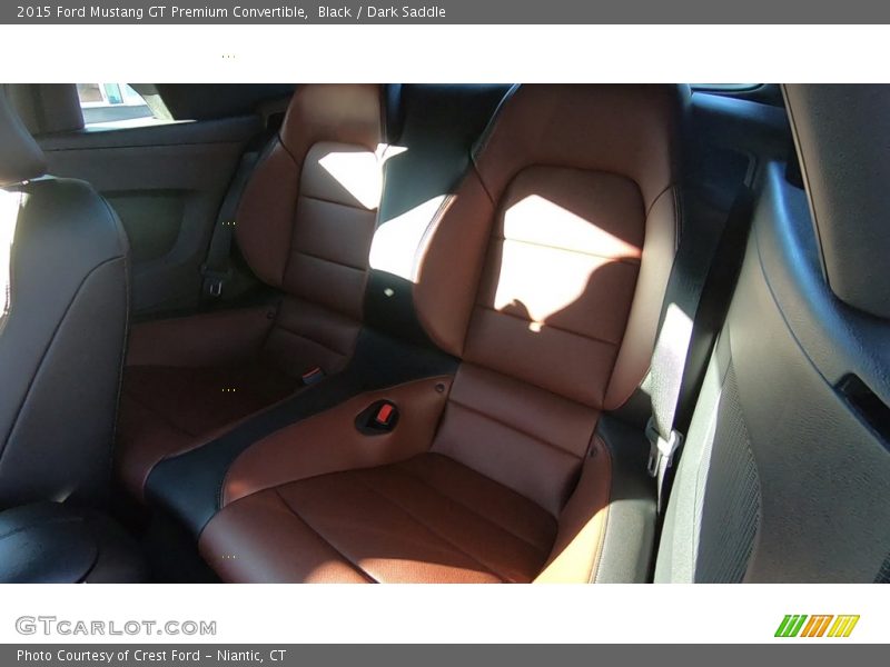 Black / Dark Saddle 2015 Ford Mustang GT Premium Convertible