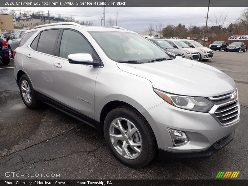Silver Ice Metallic / Jet Black 2020 Chevrolet Equinox Premier AWD