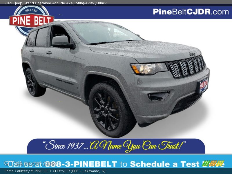 Sting-Gray / Black 2020 Jeep Grand Cherokee Altitude 4x4