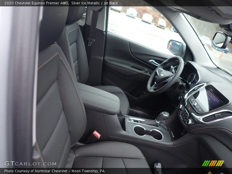 Silver Ice Metallic / Jet Black 2020 Chevrolet Equinox Premier AWD