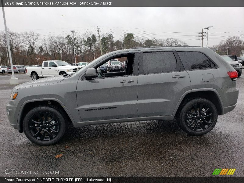 Sting-Gray / Black 2020 Jeep Grand Cherokee Altitude 4x4