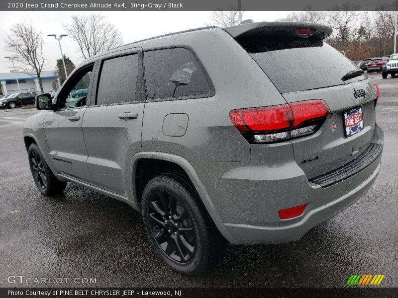 Sting-Gray / Black 2020 Jeep Grand Cherokee Altitude 4x4