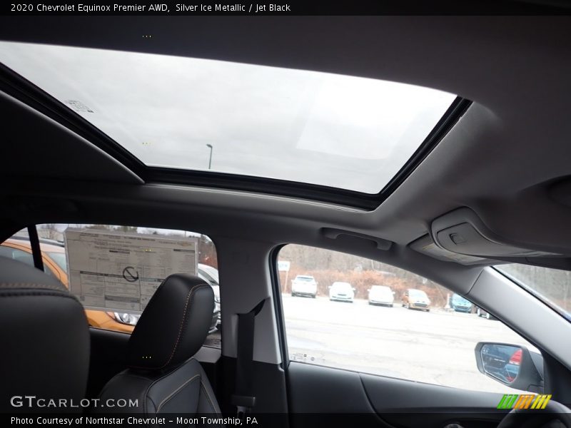 Silver Ice Metallic / Jet Black 2020 Chevrolet Equinox Premier AWD