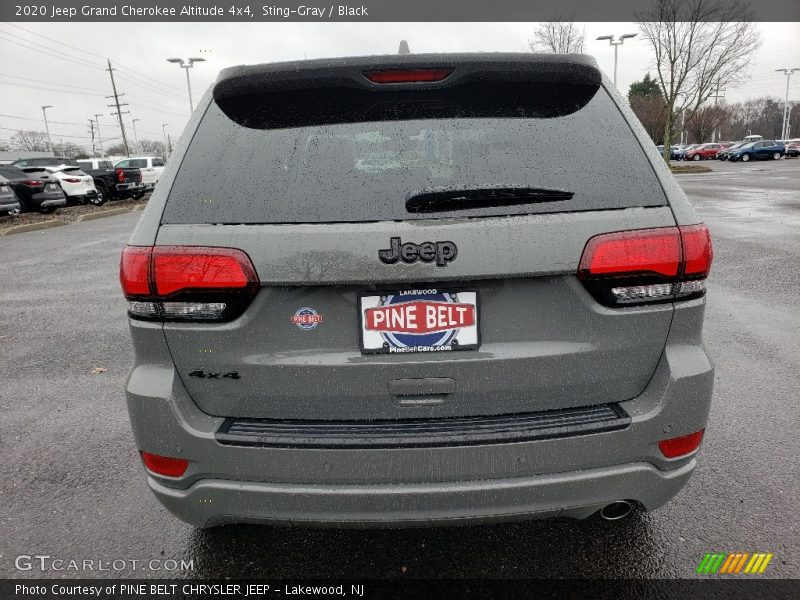 Sting-Gray / Black 2020 Jeep Grand Cherokee Altitude 4x4