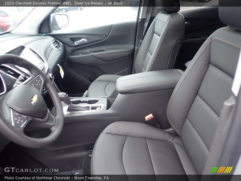 Silver Ice Metallic / Jet Black 2020 Chevrolet Equinox Premier AWD