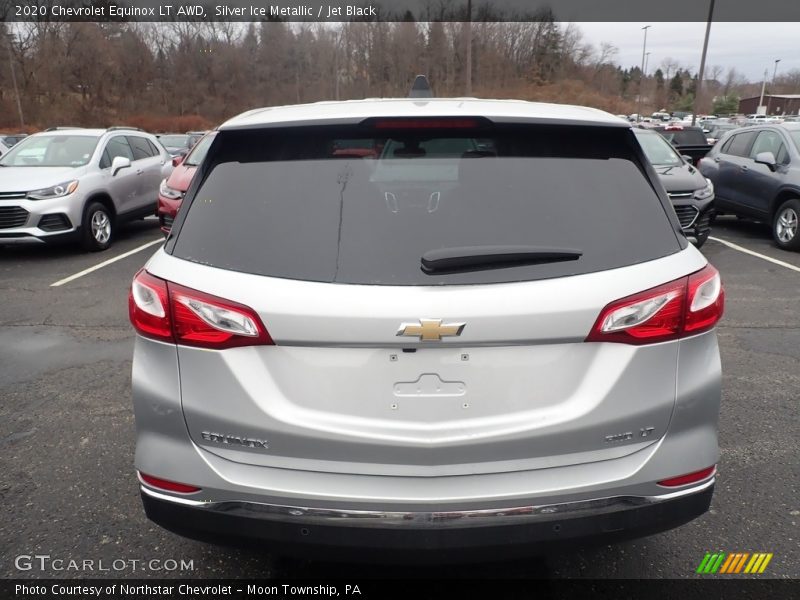 Silver Ice Metallic / Jet Black 2020 Chevrolet Equinox LT AWD