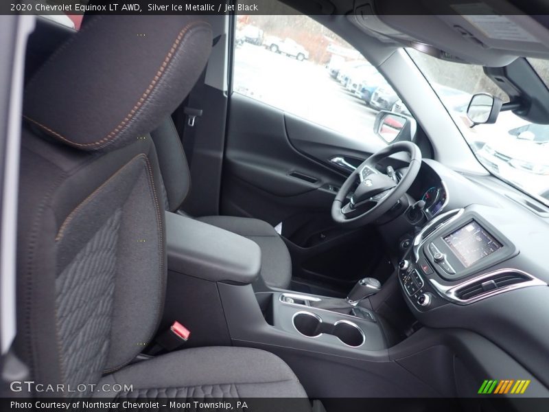 Silver Ice Metallic / Jet Black 2020 Chevrolet Equinox LT AWD