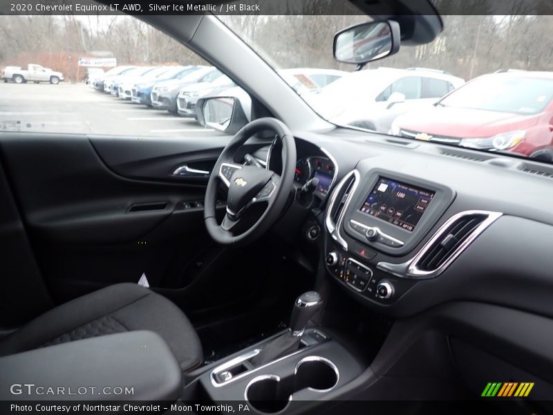 Silver Ice Metallic / Jet Black 2020 Chevrolet Equinox LT AWD