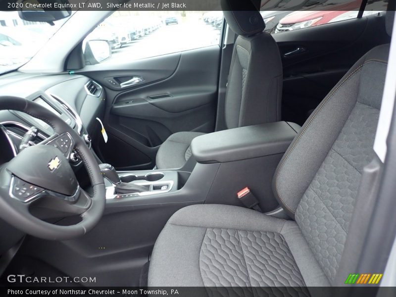 Silver Ice Metallic / Jet Black 2020 Chevrolet Equinox LT AWD