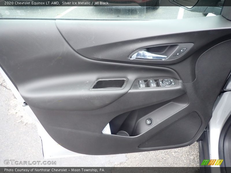 Silver Ice Metallic / Jet Black 2020 Chevrolet Equinox LT AWD