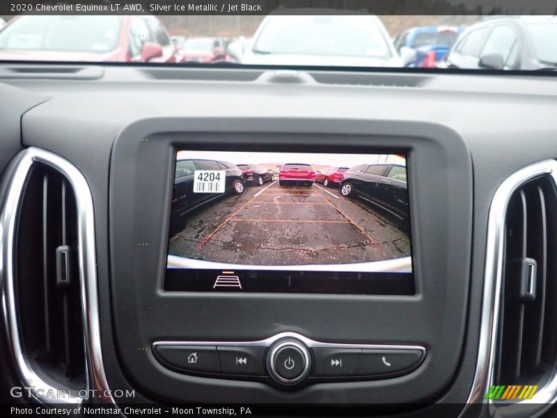 Silver Ice Metallic / Jet Black 2020 Chevrolet Equinox LT AWD