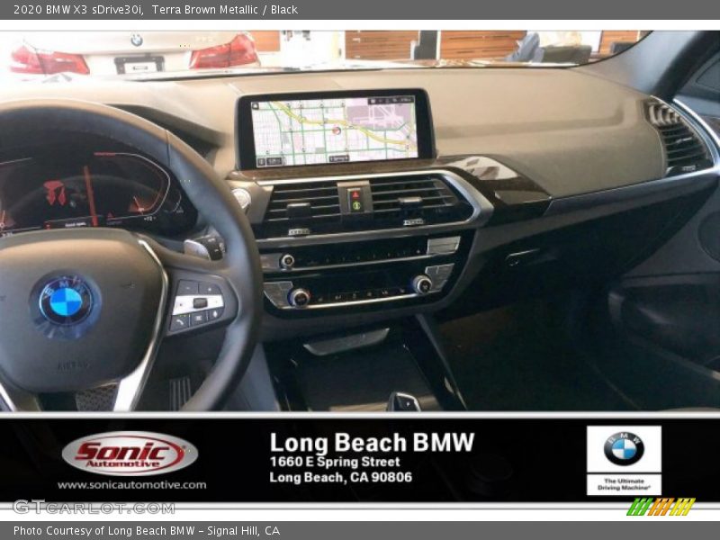 Terra Brown Metallic / Black 2020 BMW X3 sDrive30i