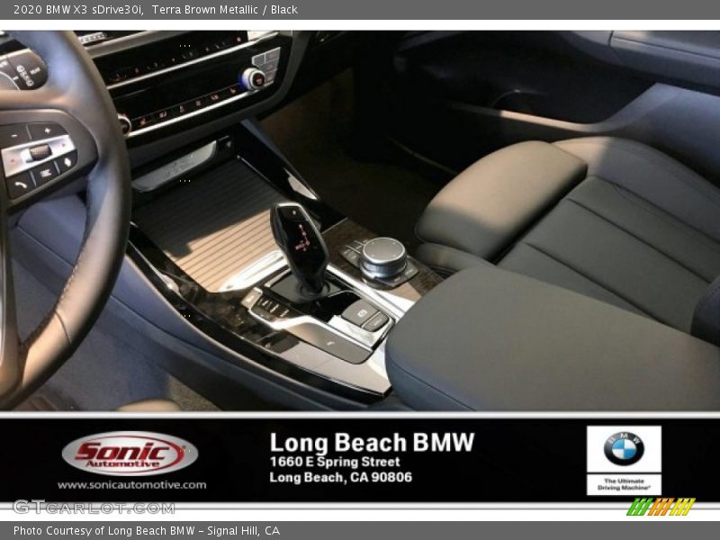 Terra Brown Metallic / Black 2020 BMW X3 sDrive30i