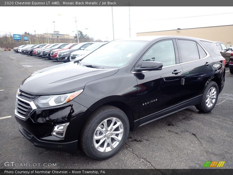 Mosaic Black Metallic / Jet Black 2020 Chevrolet Equinox LT AWD