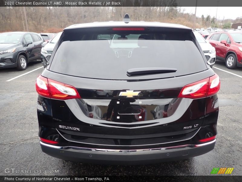 Mosaic Black Metallic / Jet Black 2020 Chevrolet Equinox LT AWD
